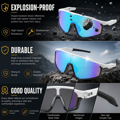 ☀️UV400 Photochromic Polarized Safety Glasses