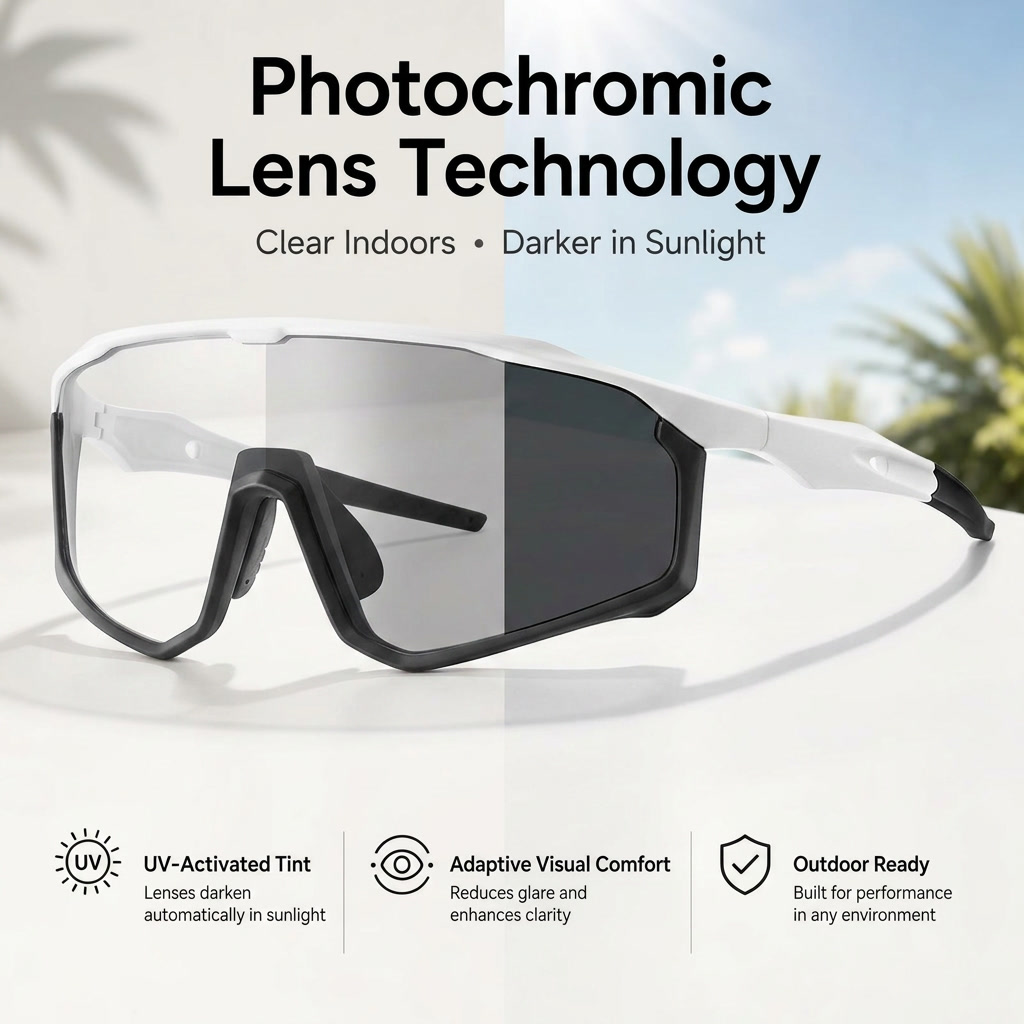☀️UV400 Photochromic Polarized Safety Glasses