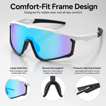 ☀️UV400 Photochromic Polarized Safety Glasses